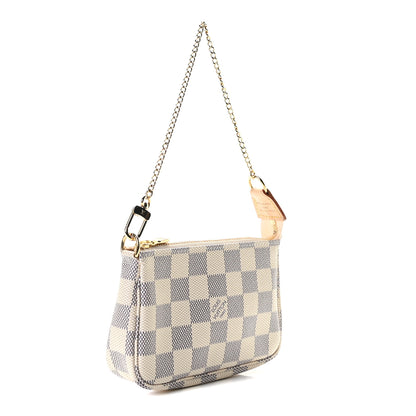 Louis Vuitton Damier Azur Mini Pochette Accessories 3 of 7
