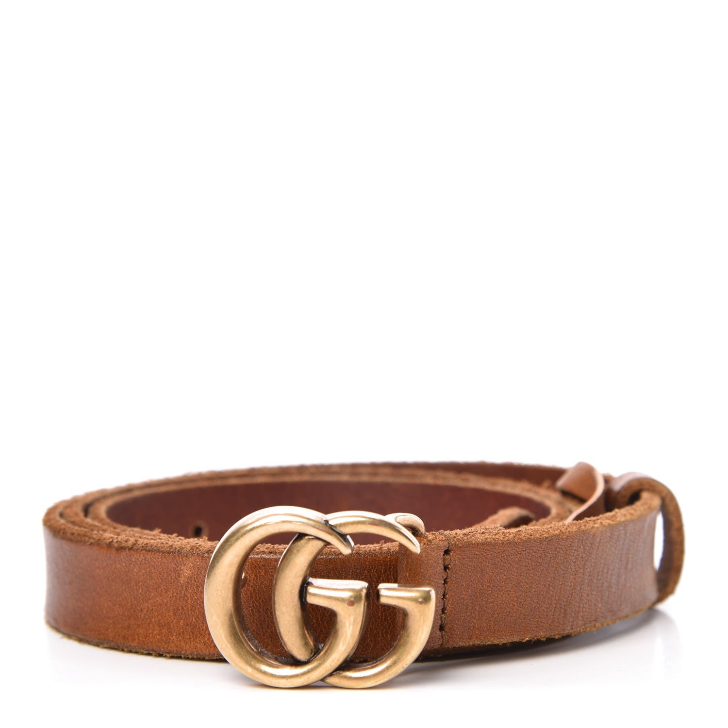 Gucci Faded Calfskin Double G 20mm Belt 85 34 Cuir 1 of 10