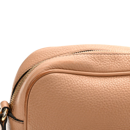Gucci Pebbled Calfskin Small Soho Disco Bag Camelia 14 of 18