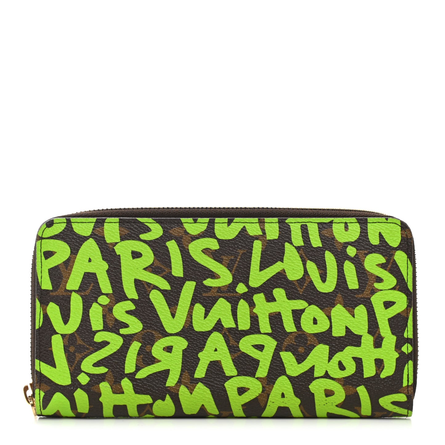 Monogram Graffiti Zippy Wallet Green