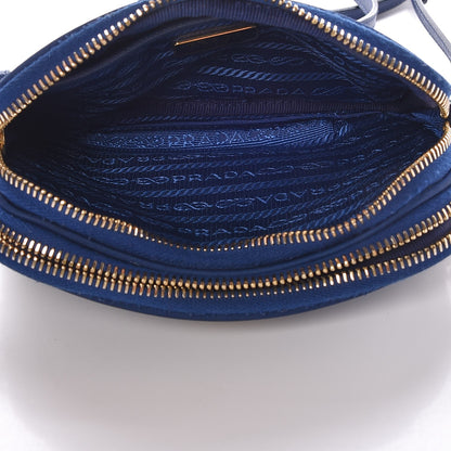 Prada Tessuto Nylon Convertible Crossbody Wristlet Royal 5 of 10