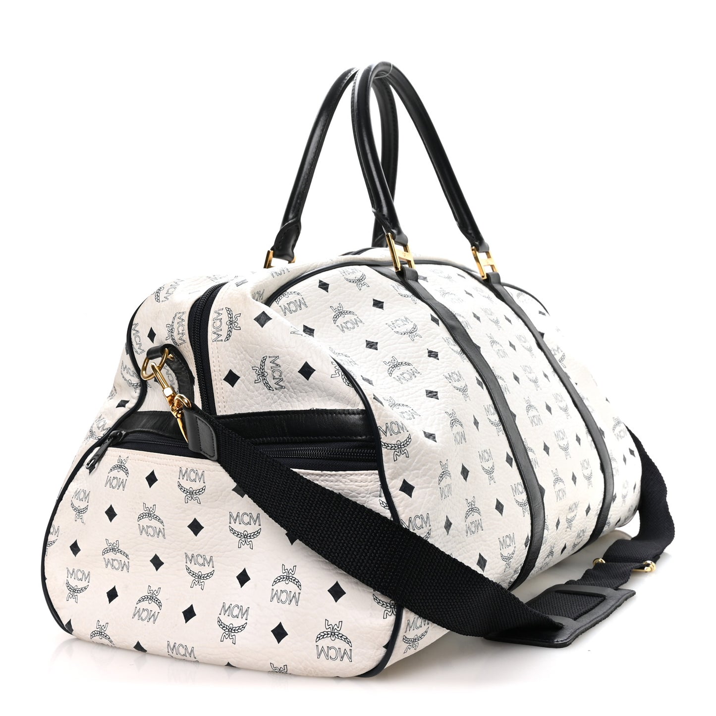Visetos Weekender Duffle Bag White