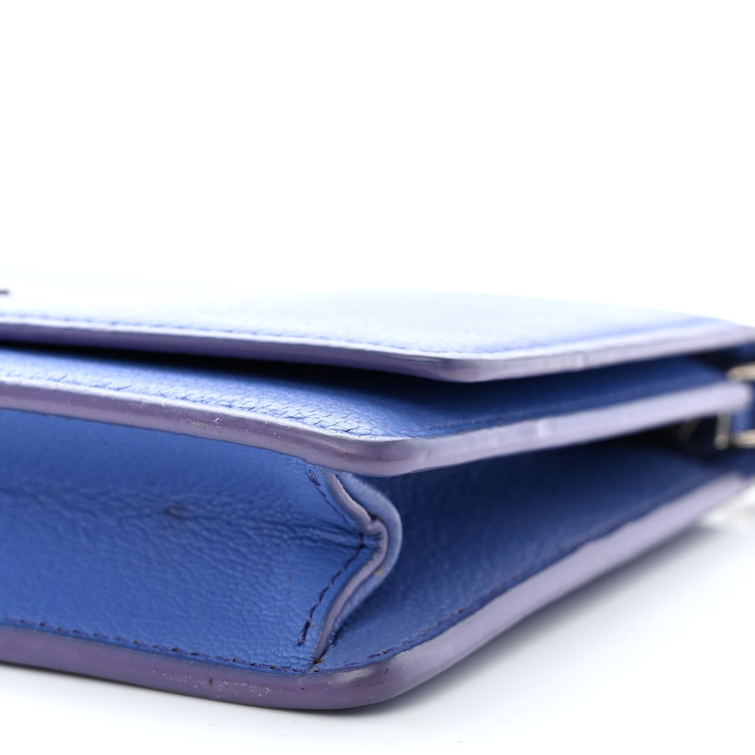 Givenchy Sugar Goatskin Pandora Chain Wallet Blue 12 of 15