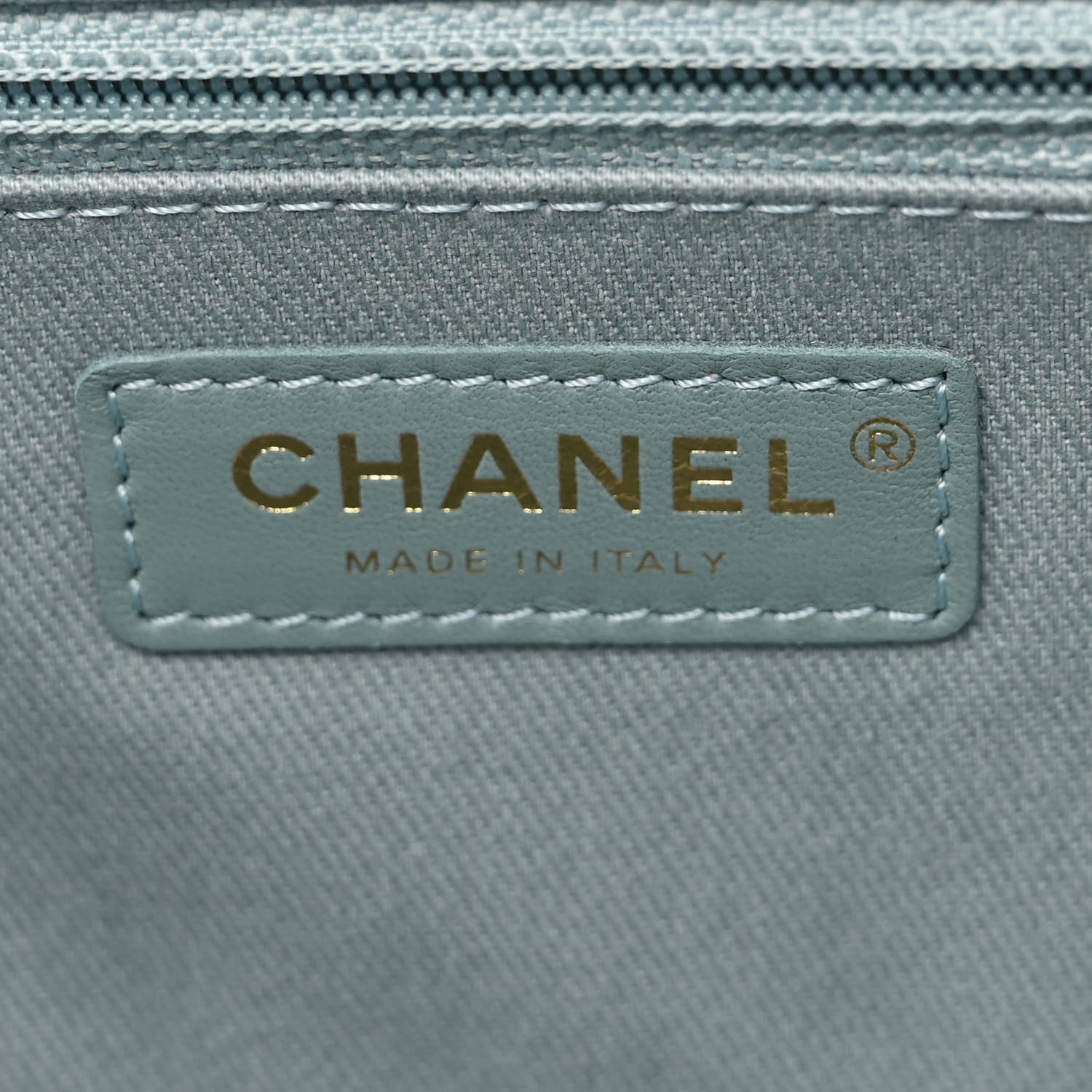 Chanel Caviar Quilted Small Business Affinity Flap Light Blue 6 of 10