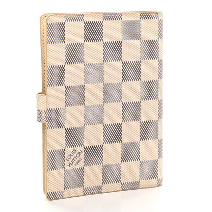 Louis Vuitton Damier Azur Small Ring Agenda Cover 3 of 7