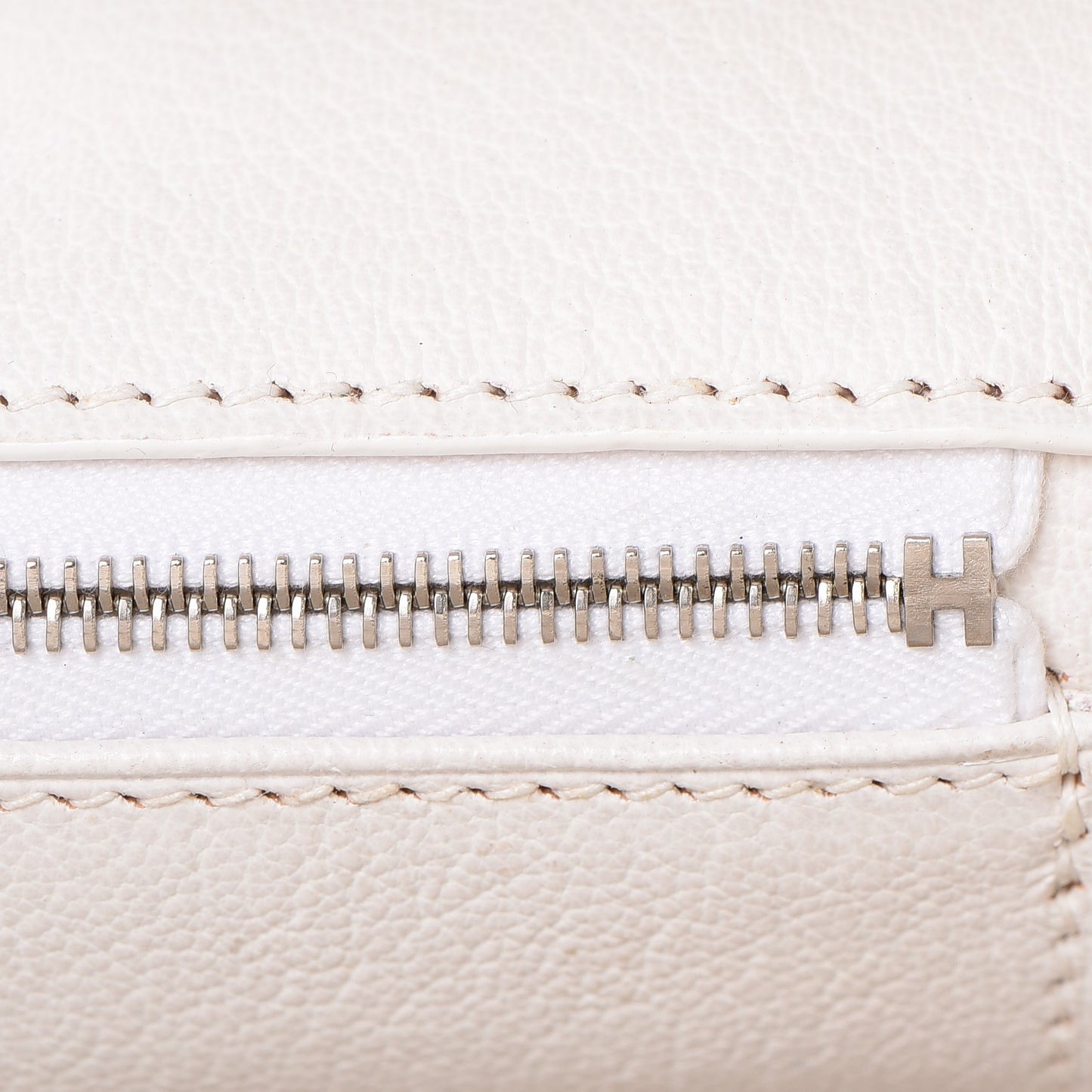 Taurillon Clemence Birkin 35 White