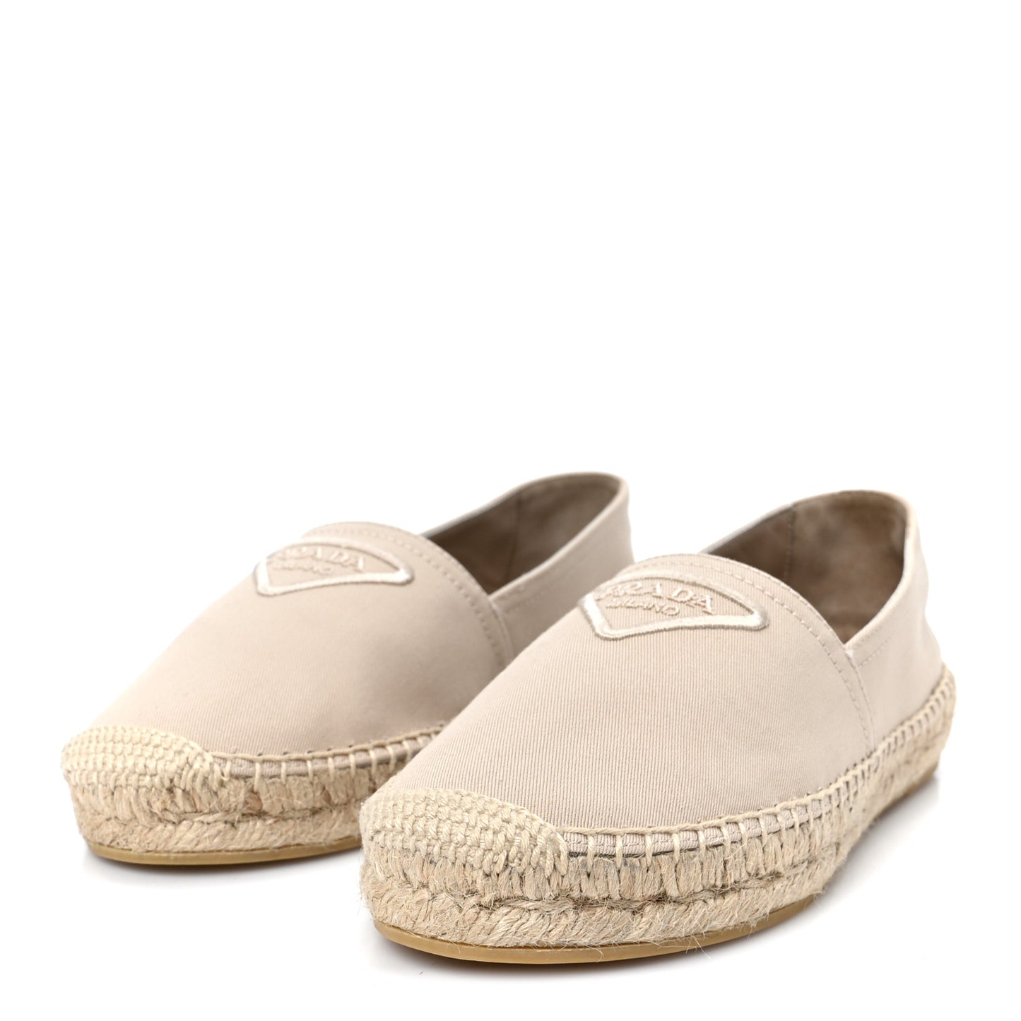 Gabardine Logo Espadrilles 36 Corda