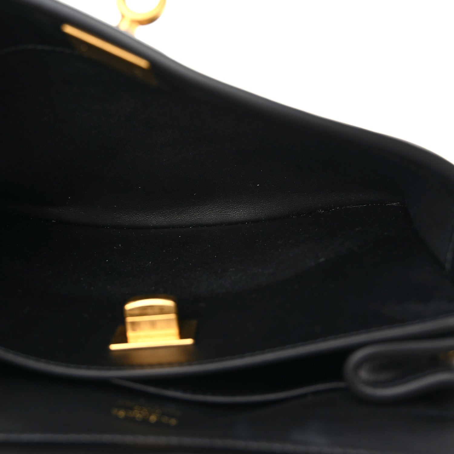 Balenciaga Natural Smooth Calfskin Mini Rodeo Top Handle Handbag Black 5 of 12