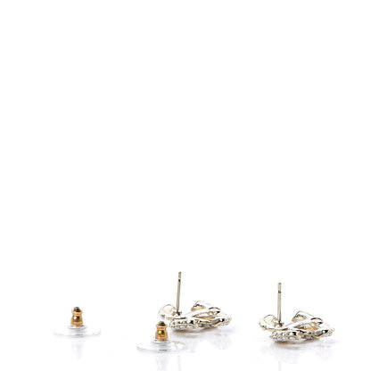 Chanel Pearl Queen of France CC Earrings Gold 3 of 5