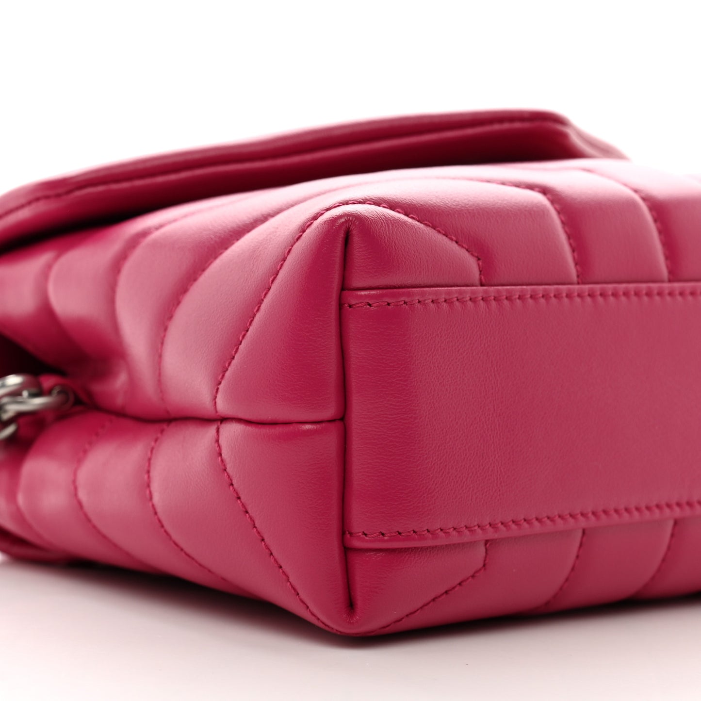 Calfskin Y Quilted Monogram Toy Loulou Crossbody Bag Freesia