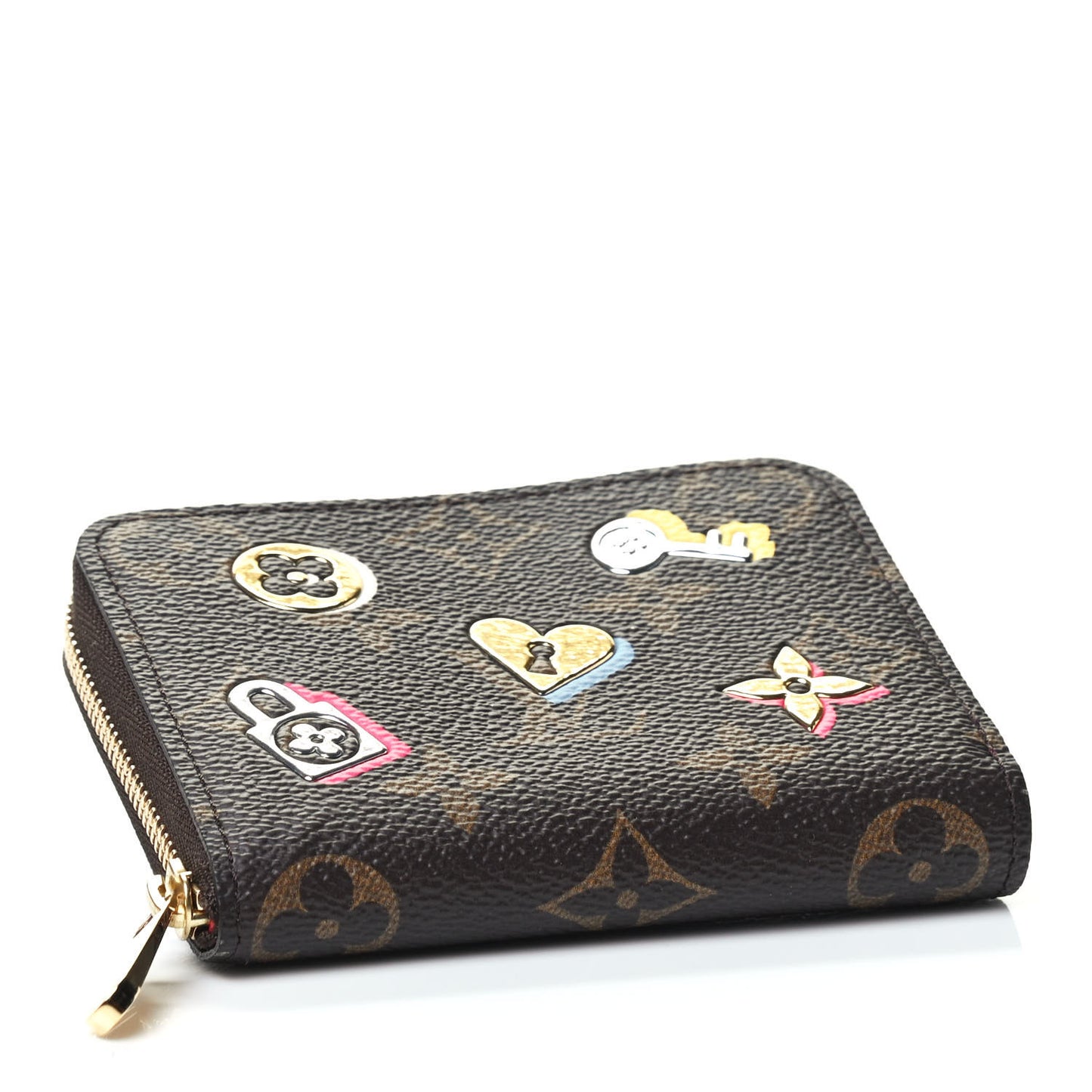 Monogram LV Love Lock Zippy Coin Purse