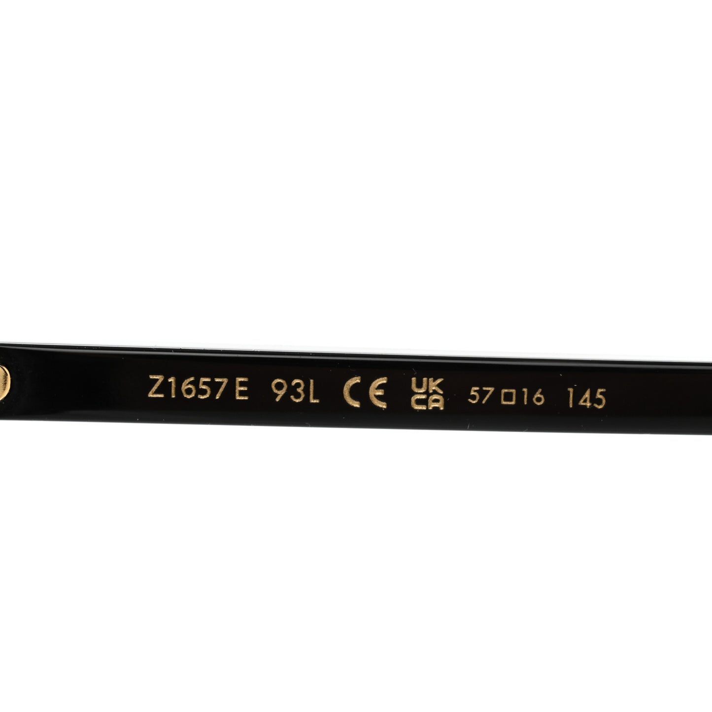 Acetate My Monogram Light Cat Eye Sunglasses Z1657E Black