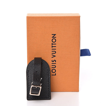 Louis Vuitton Taurillon City Steamer Luggage Tag Black 3 of 3