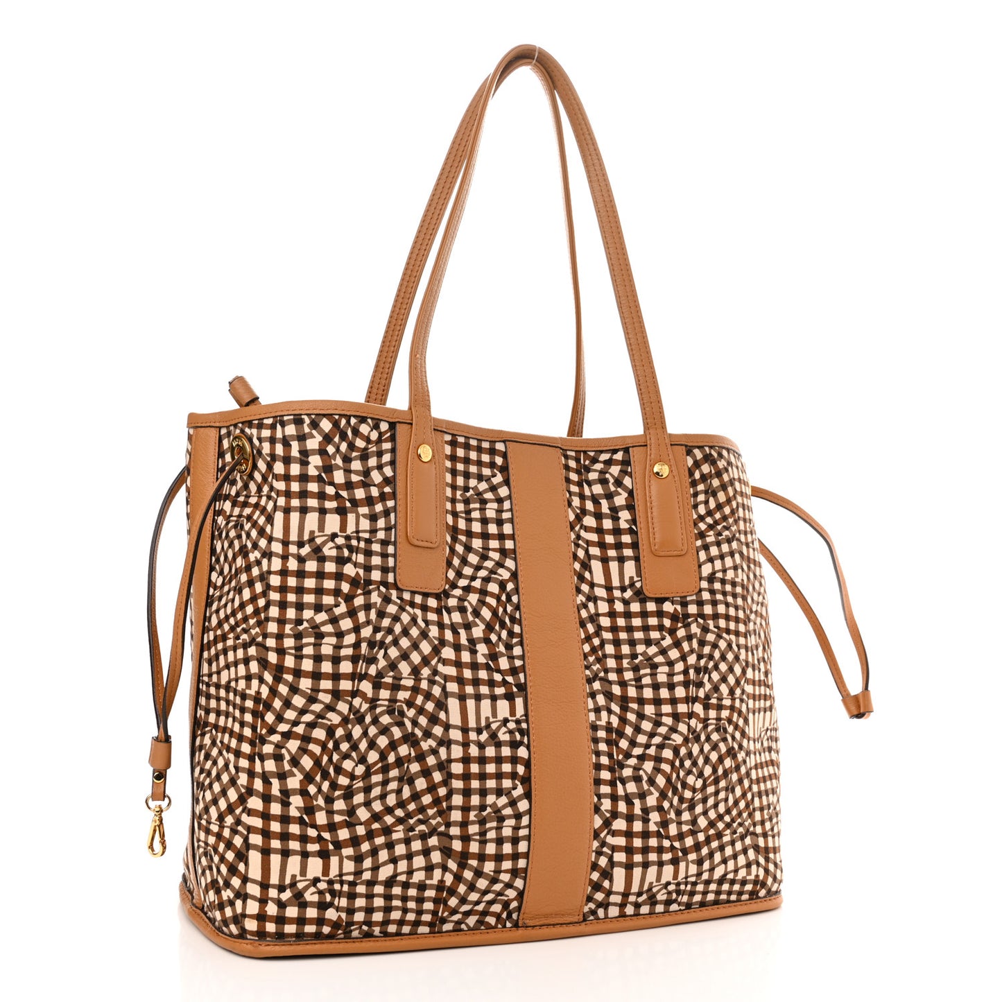 Visetos Medium Liz Reversible Shopper Tote Cognac