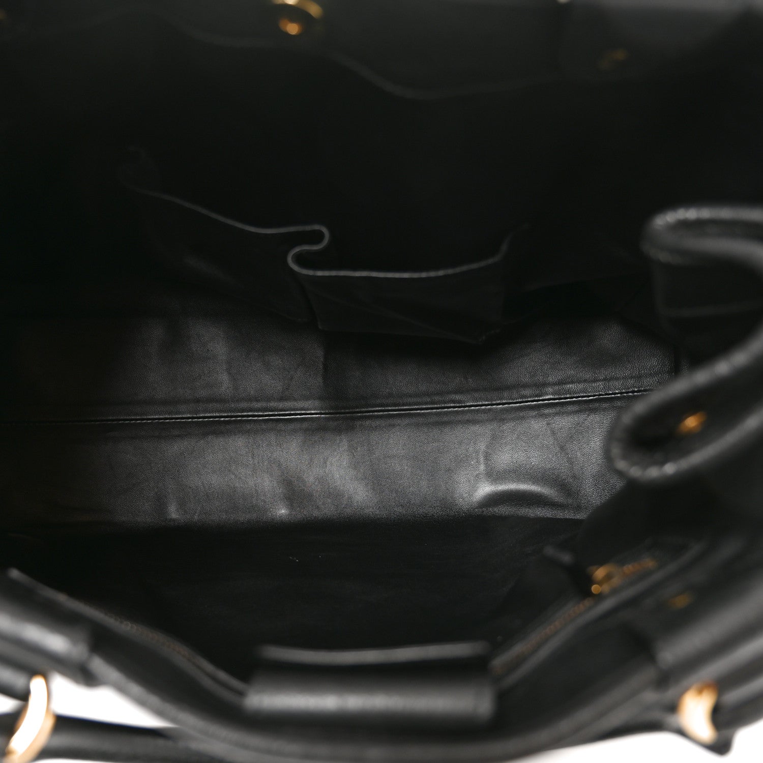 Gucci Snakeskin Large GG Running Tote Black 5 of 10
