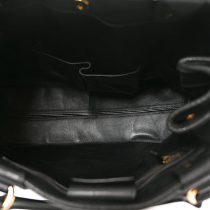 Gucci Snakeskin Large GG Running Tote Black 5 of 10