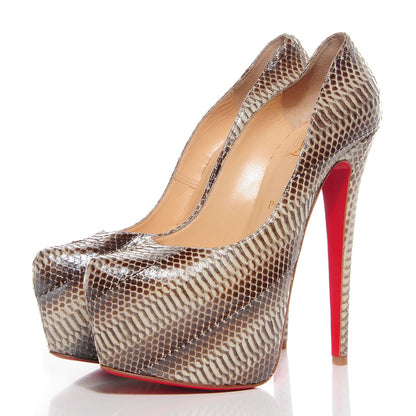 Christian Louboutin Ayers Daffodile 160 Pumps 39 Stone 3 of 7