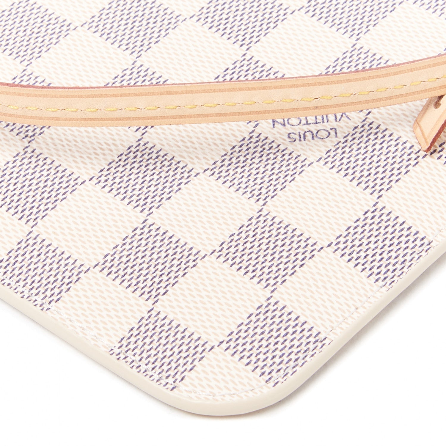 Louis Vuitton Damier Azur Neverfull MM GM Pochette 5 of 8