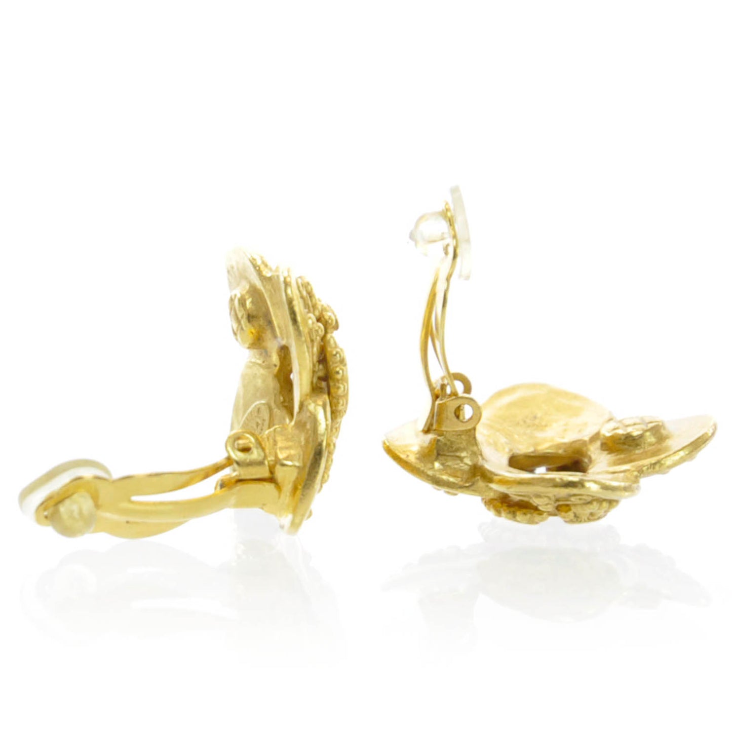 CC Clip On Earrings