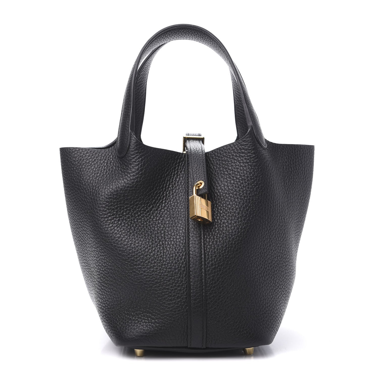Hermes Taurillon Clemence Picotin Lock 18 PM Black 1 of 12