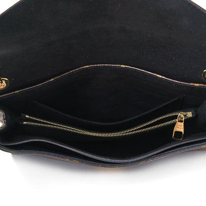 Louis Vuitton Monogram Pallas Chain Black 5 of 7
