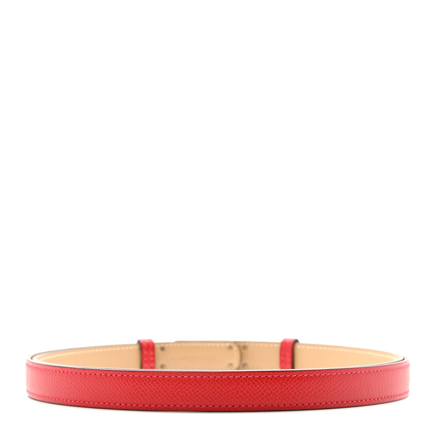 Epsom Kelly Belt Rouge Casaque