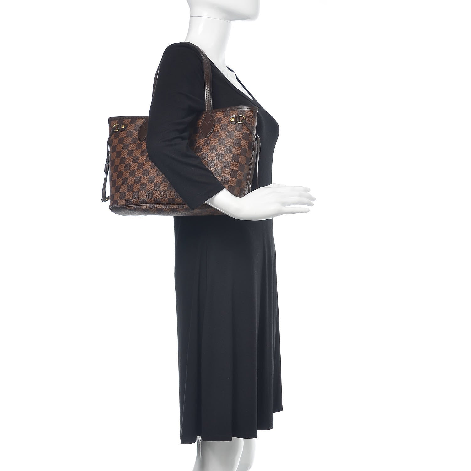Louis Vuitton Damier Ebene Neo Neverfull PM 2 of 7