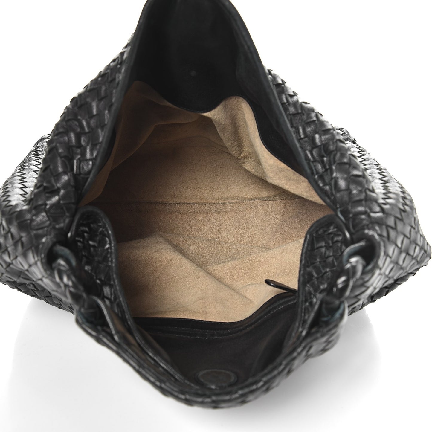 Nappa Intrecciato Sloane Hobo Nero Black