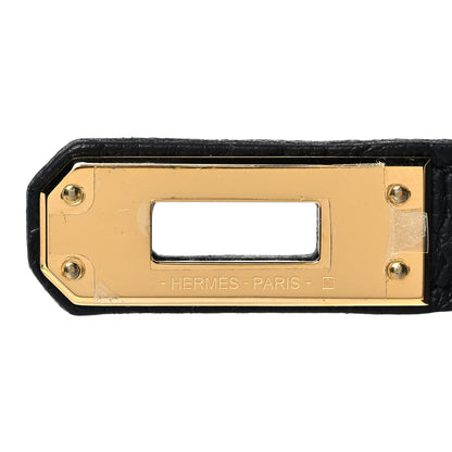 Hermes Togo Kelly Retourne 25 Black 28 of 38