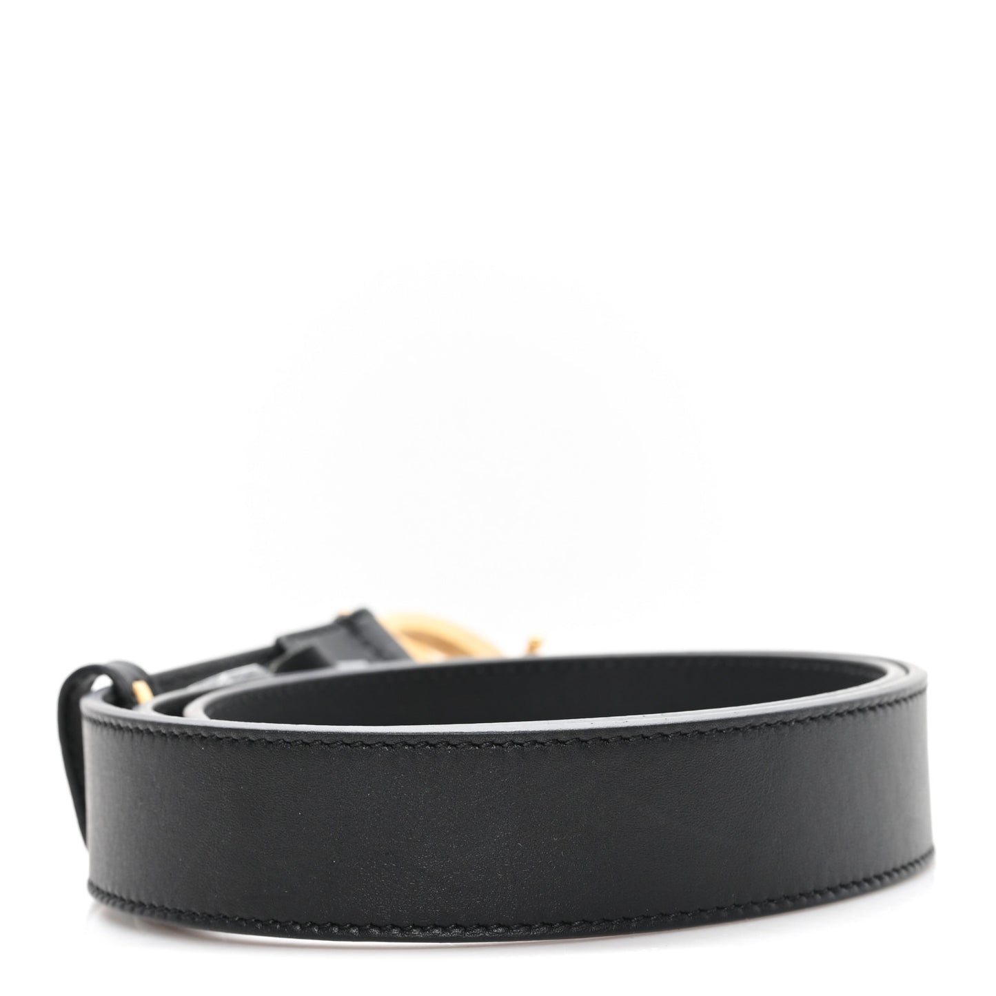 Calfskin Double G 30mm Belt 80 32 Black