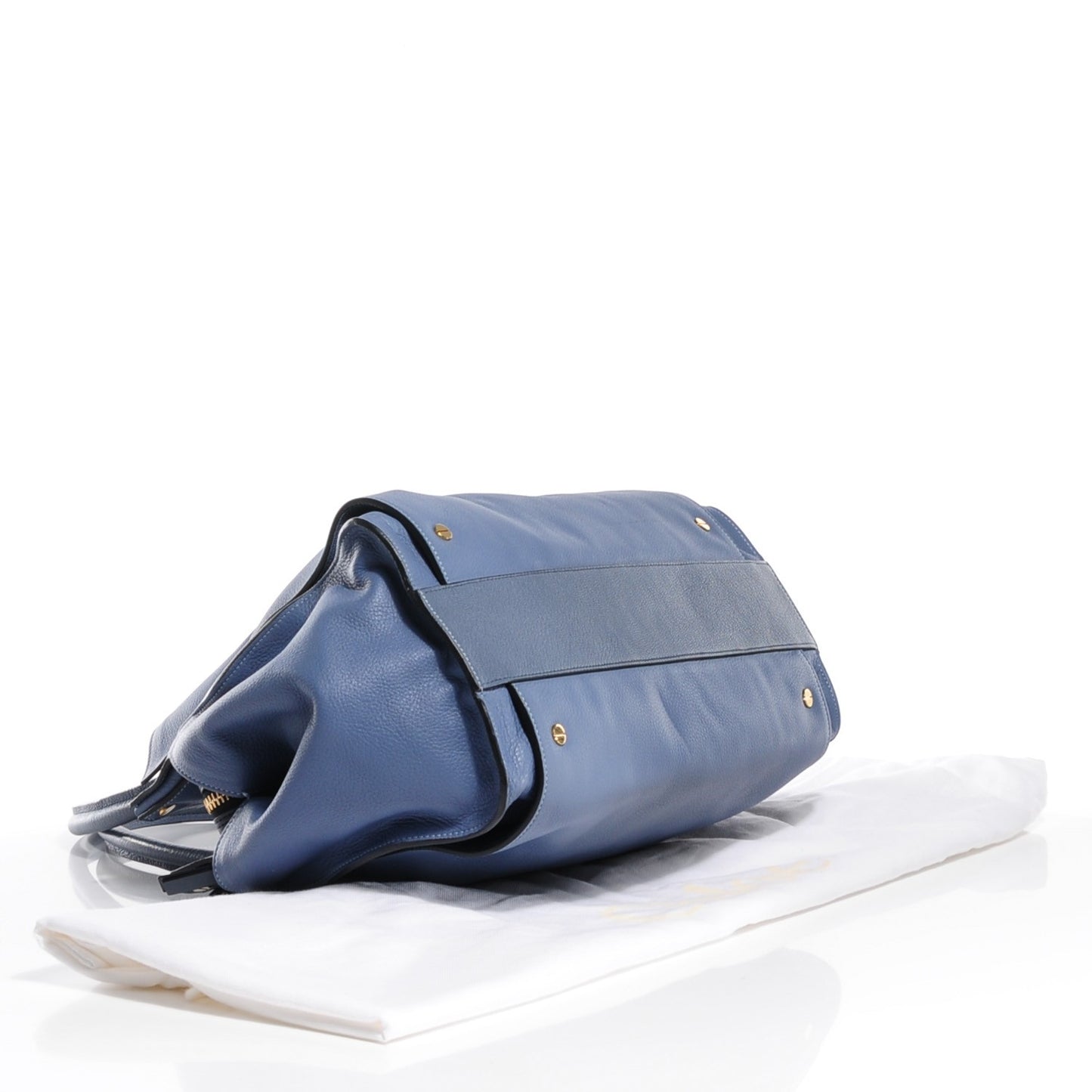 Calfskin Dree Shoulder Bag Street Blue