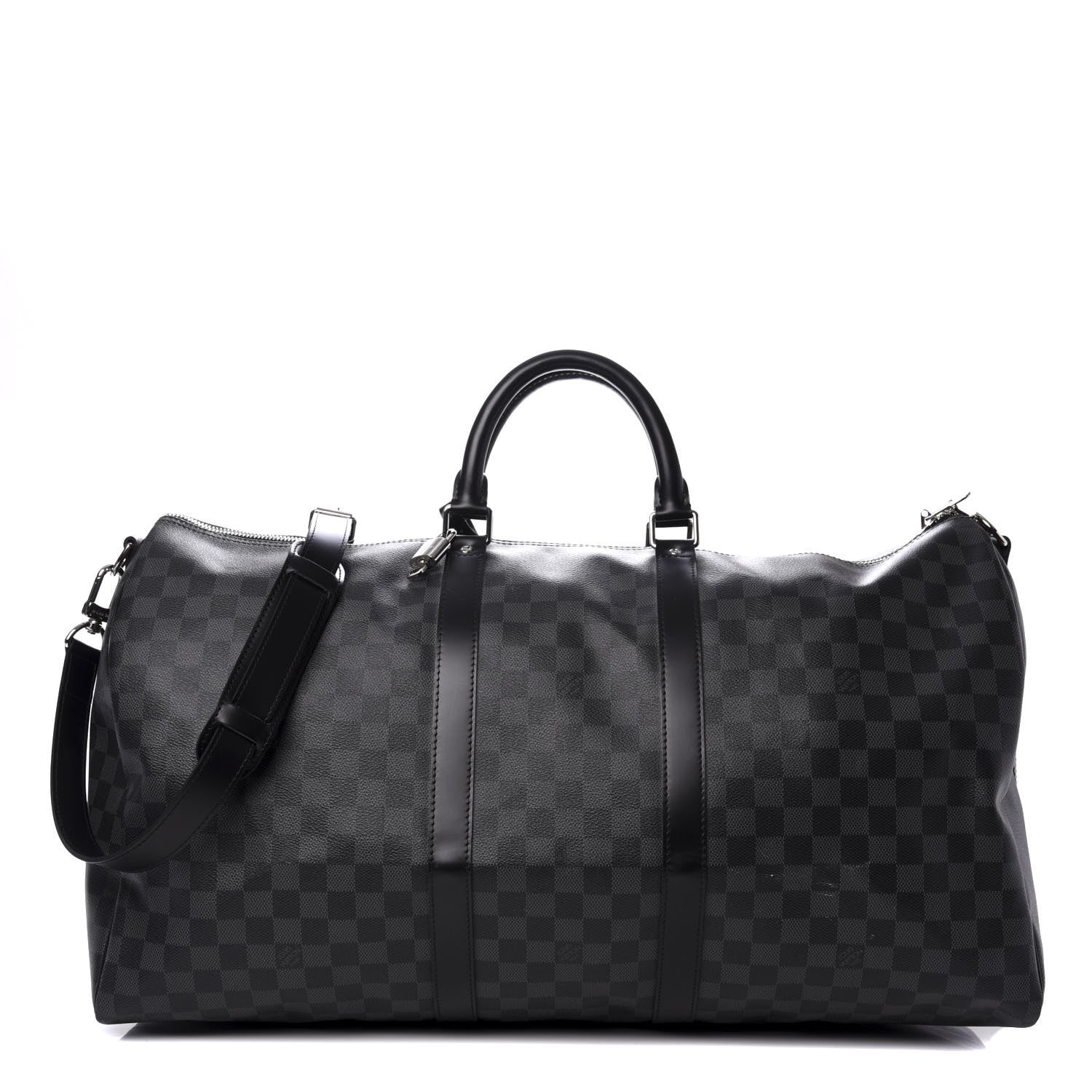 Louis Vuitton Damier Graphite Keepall Bandouliere 55 1 of 13