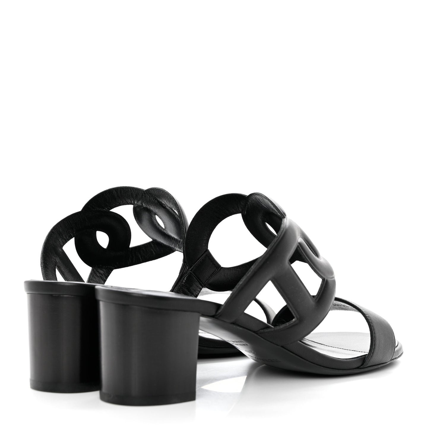 Nappa Bikini Sandals 38.5 Black