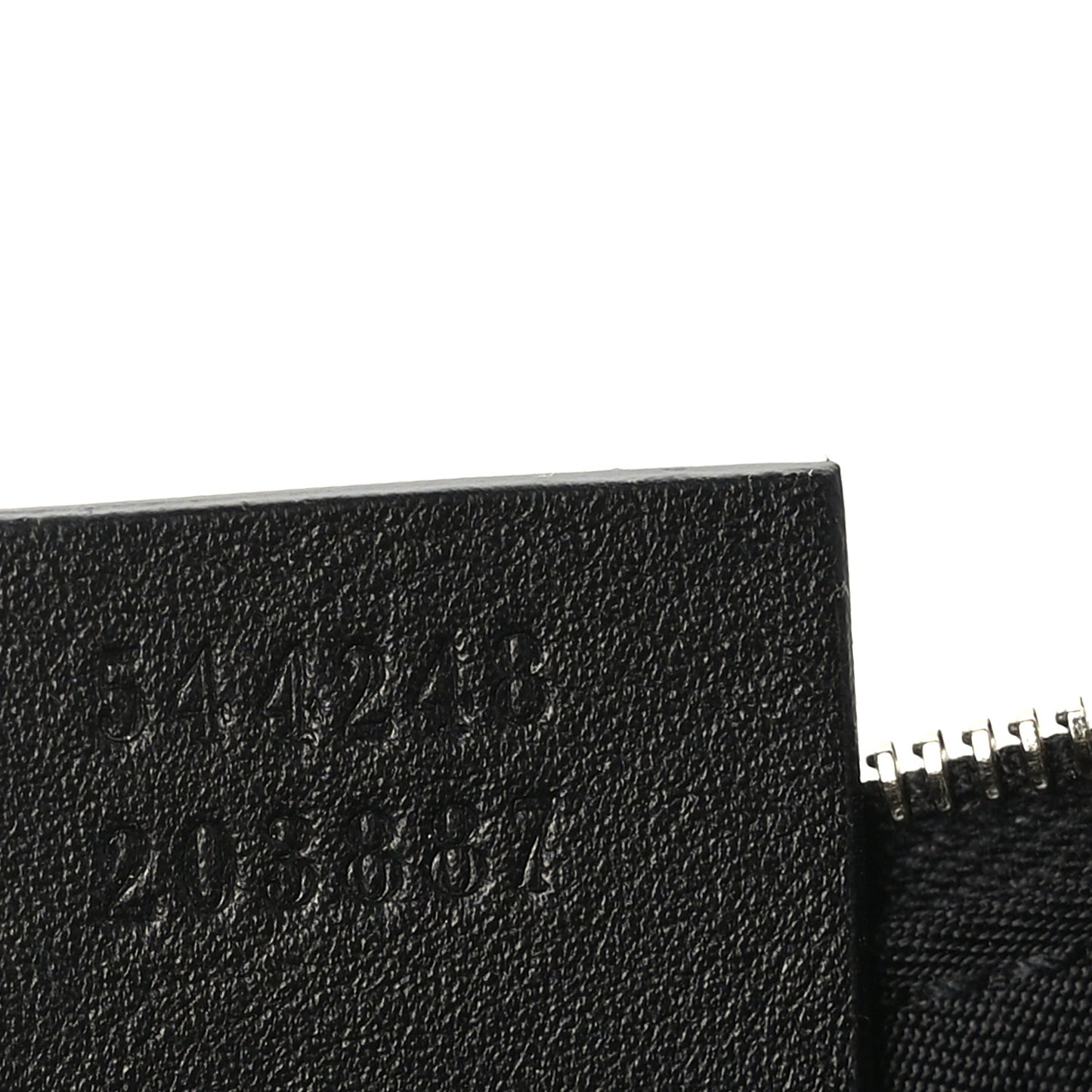Microguccissima Key Ring Coin Case Black