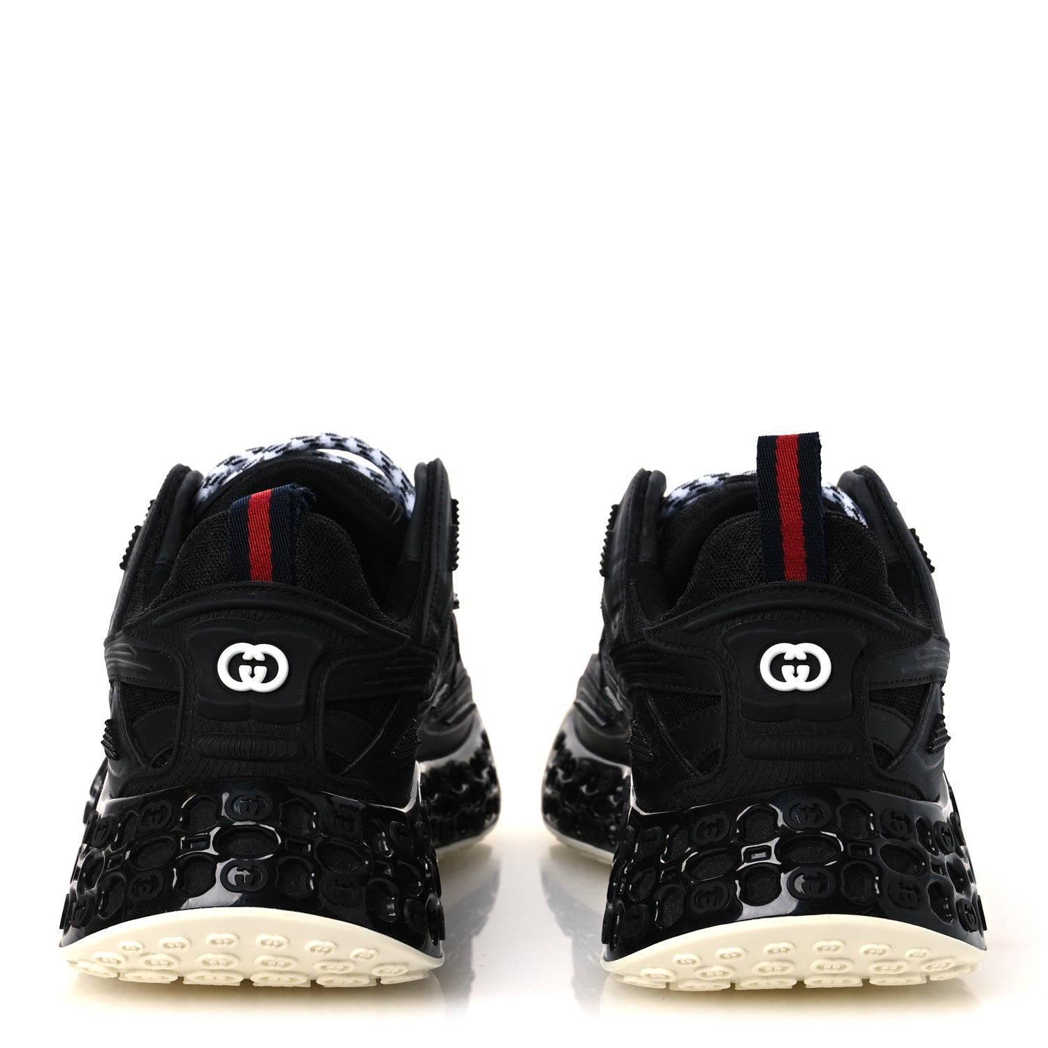 Gucci Demetra Mesh Cub3d Mens Sneakers 8.5 Black 6 of 11
