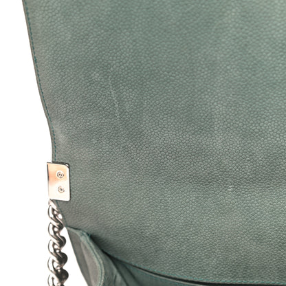 Chanel Iridescent Caviar Quilted Medium Boy Flap Green 12 of 21