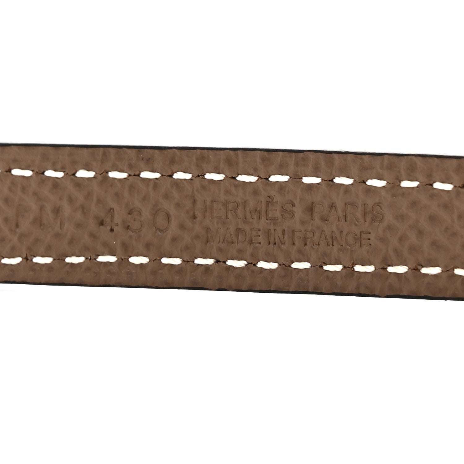 HERMES ベルト 75 Hermes Swift Epsom 13mm Focus Belt 75 30 Black Etoupe 1920716