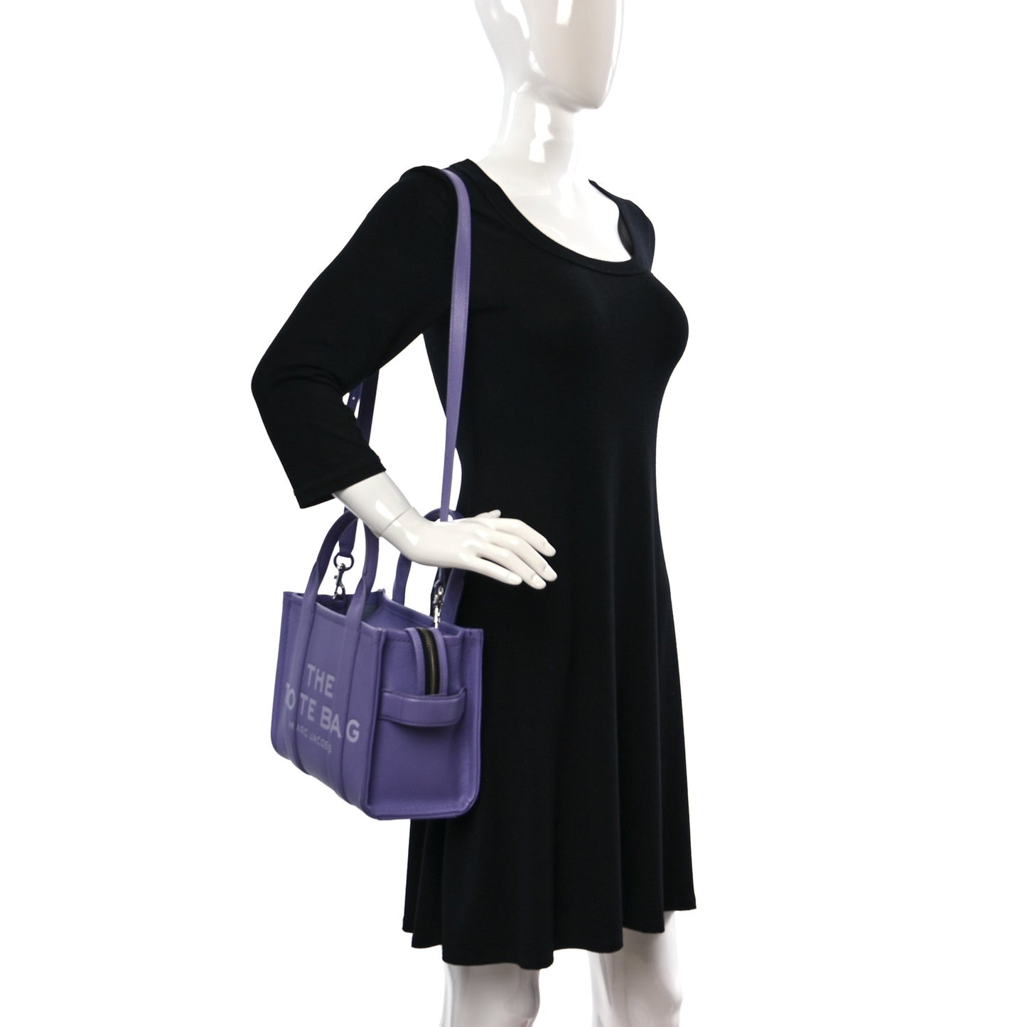 Grained Calfskin Small The Tote Bag Daybreak