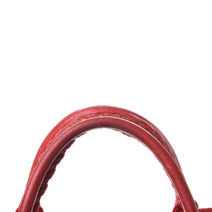 Balenciaga Agneau Giant 12 Gold Hardware City Rouge Cardinal 9 of 15