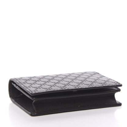 Gucci Microguccissima Card Case Wallet Testa di Moro 3 of 7