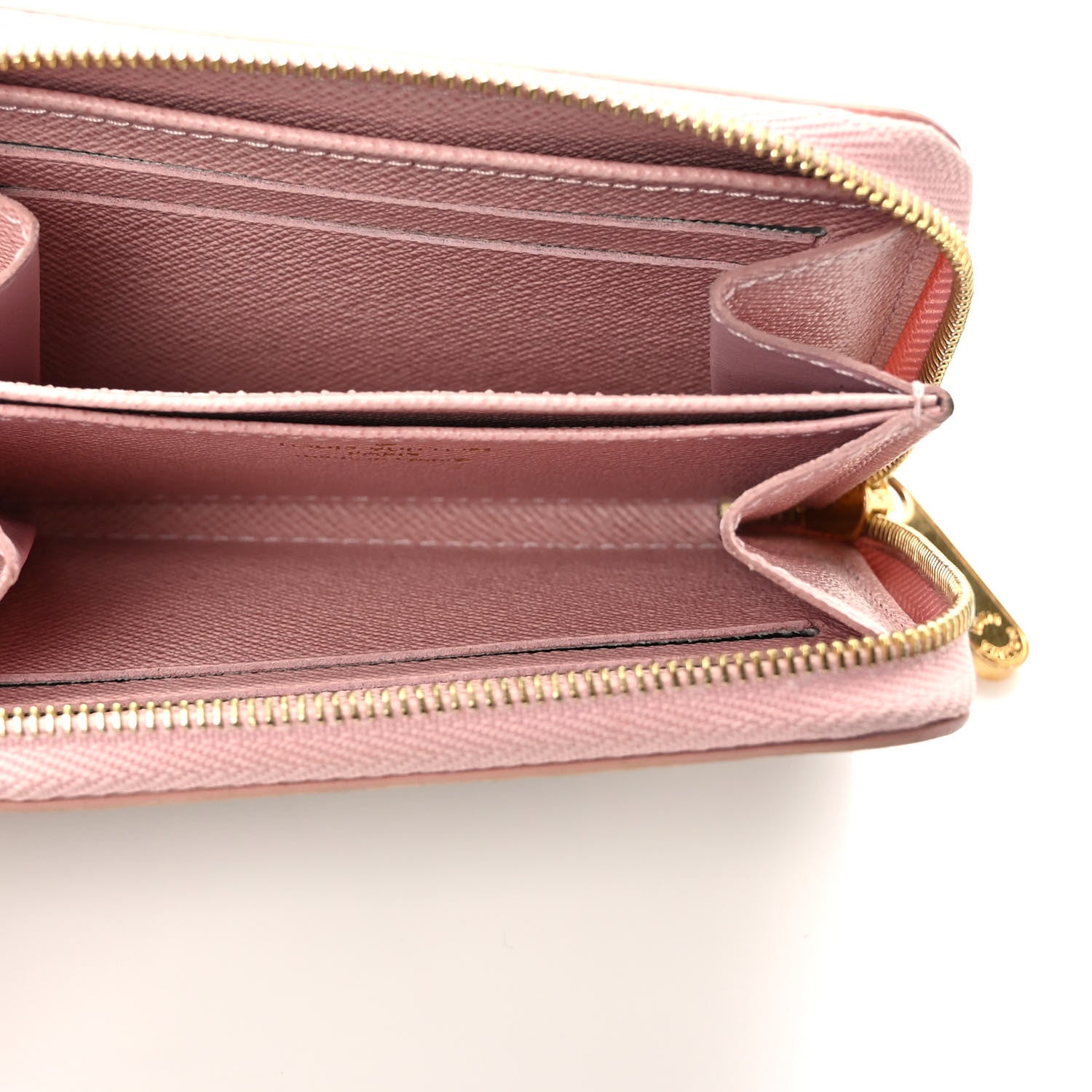 Louis Vuitton Damier Azur Zippy Coin Purse Rose Ballerine 5 of 7