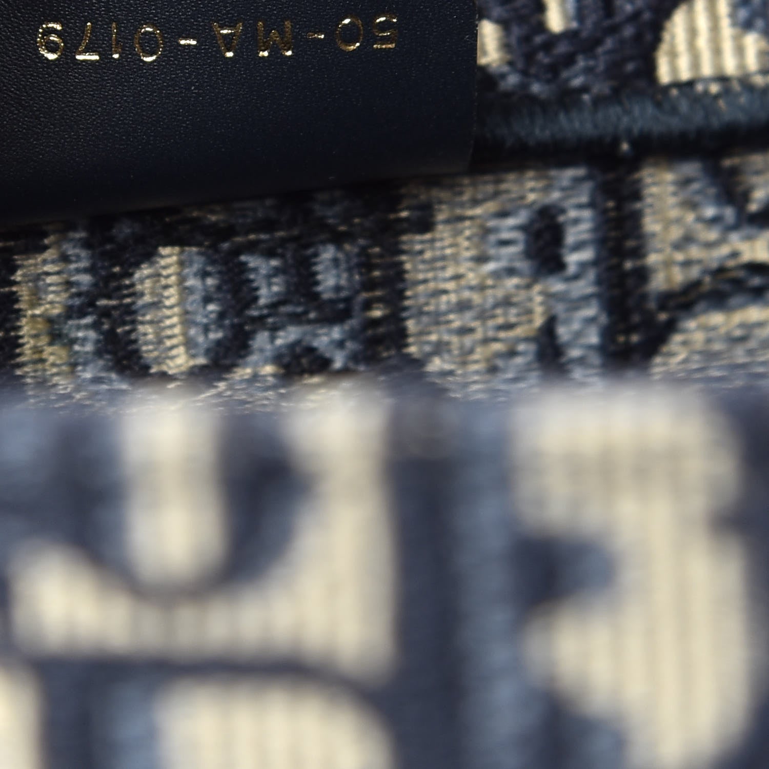 Christian Dior Oblique Book Tote Blue Multicolor 10 of 10