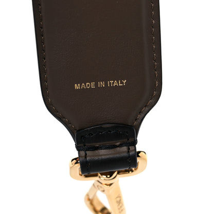 Fendi Vitello Century Bi-Color FF 1974 Embossed Strap You Maya Black 4 of 5