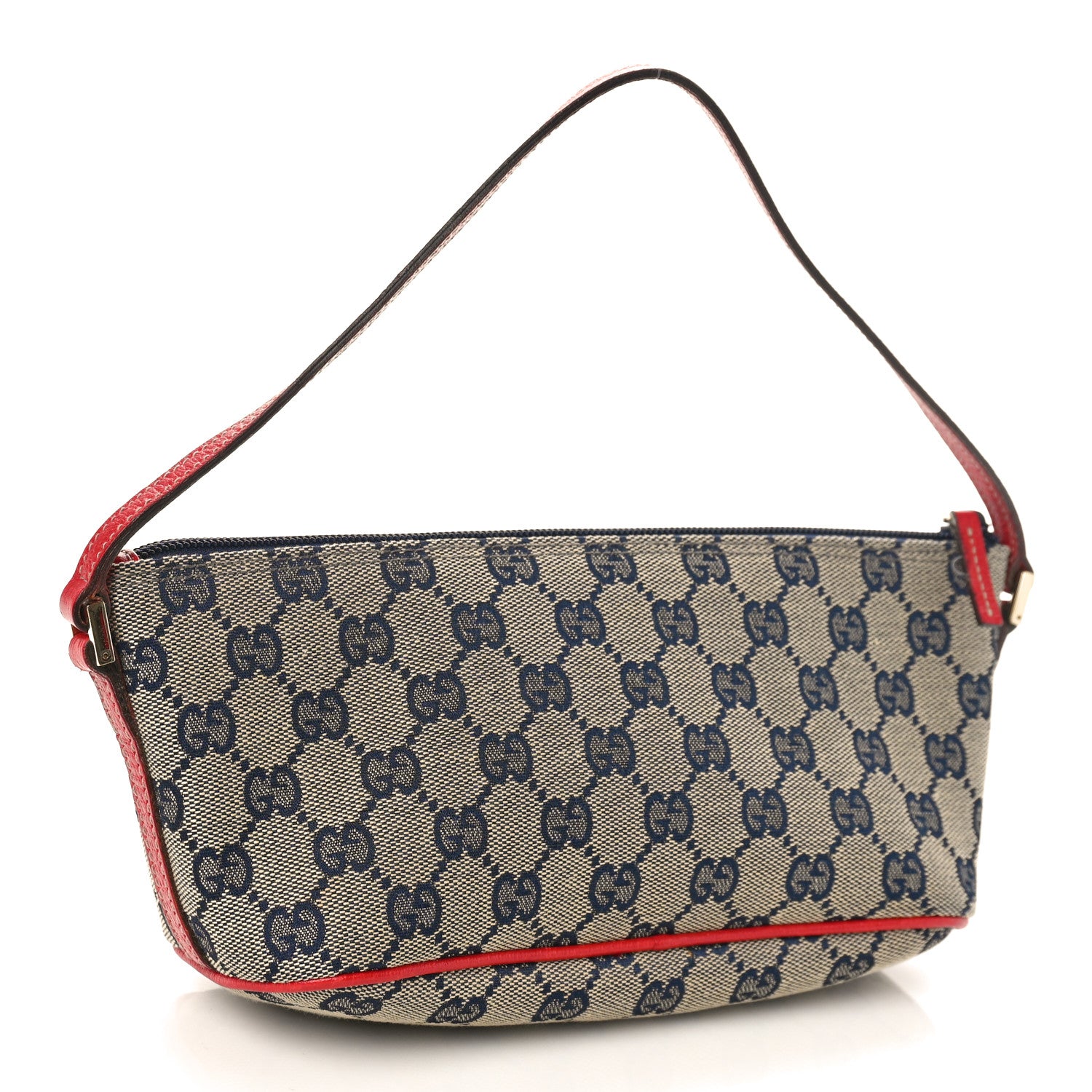 Gucci Monogram Boat Pochette Red 2 of 11