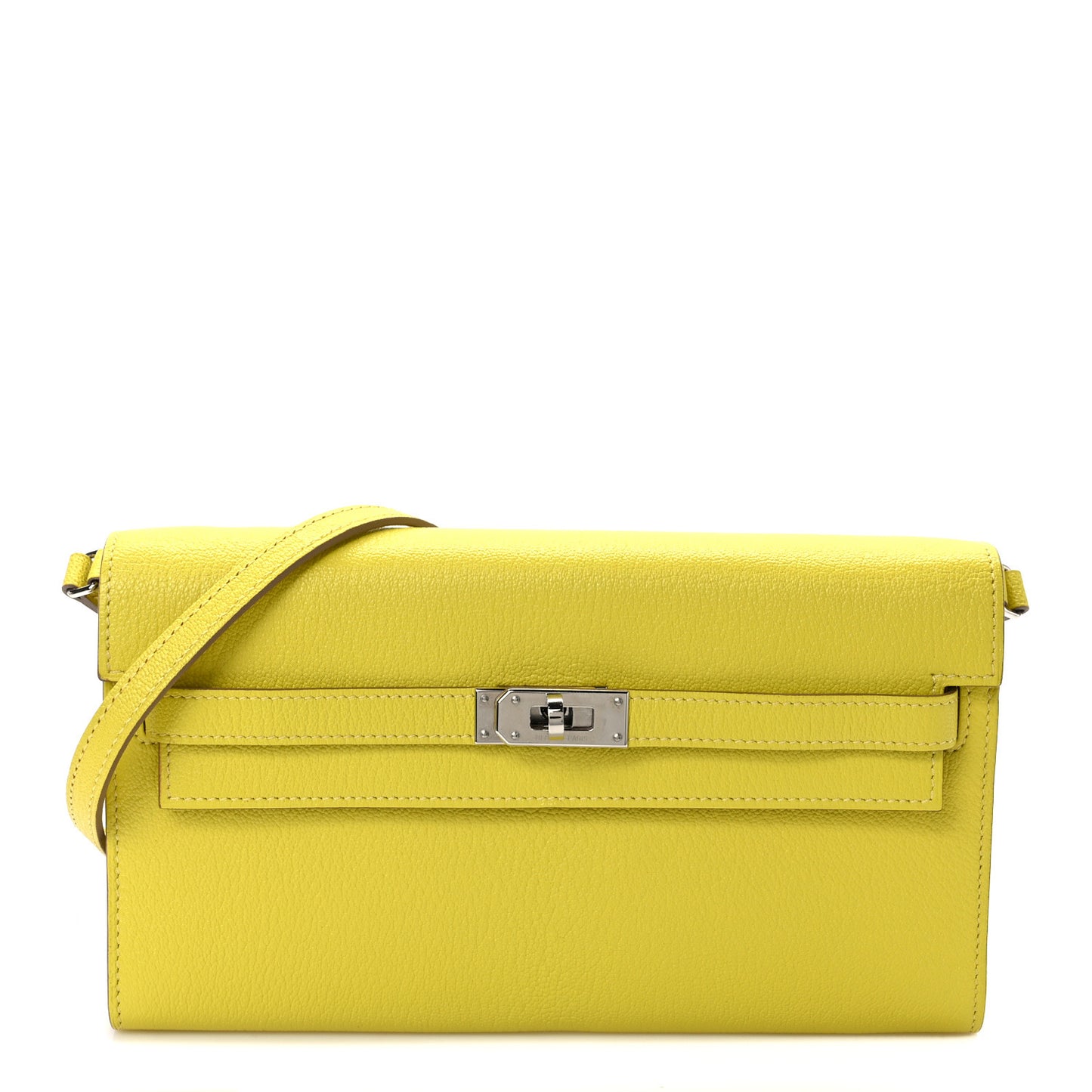 Chevre Mysore Kelly Wallet To Go Lime