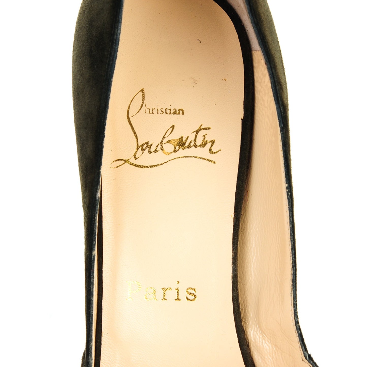Suede Lady Gres 120 Pumps 40 Verde