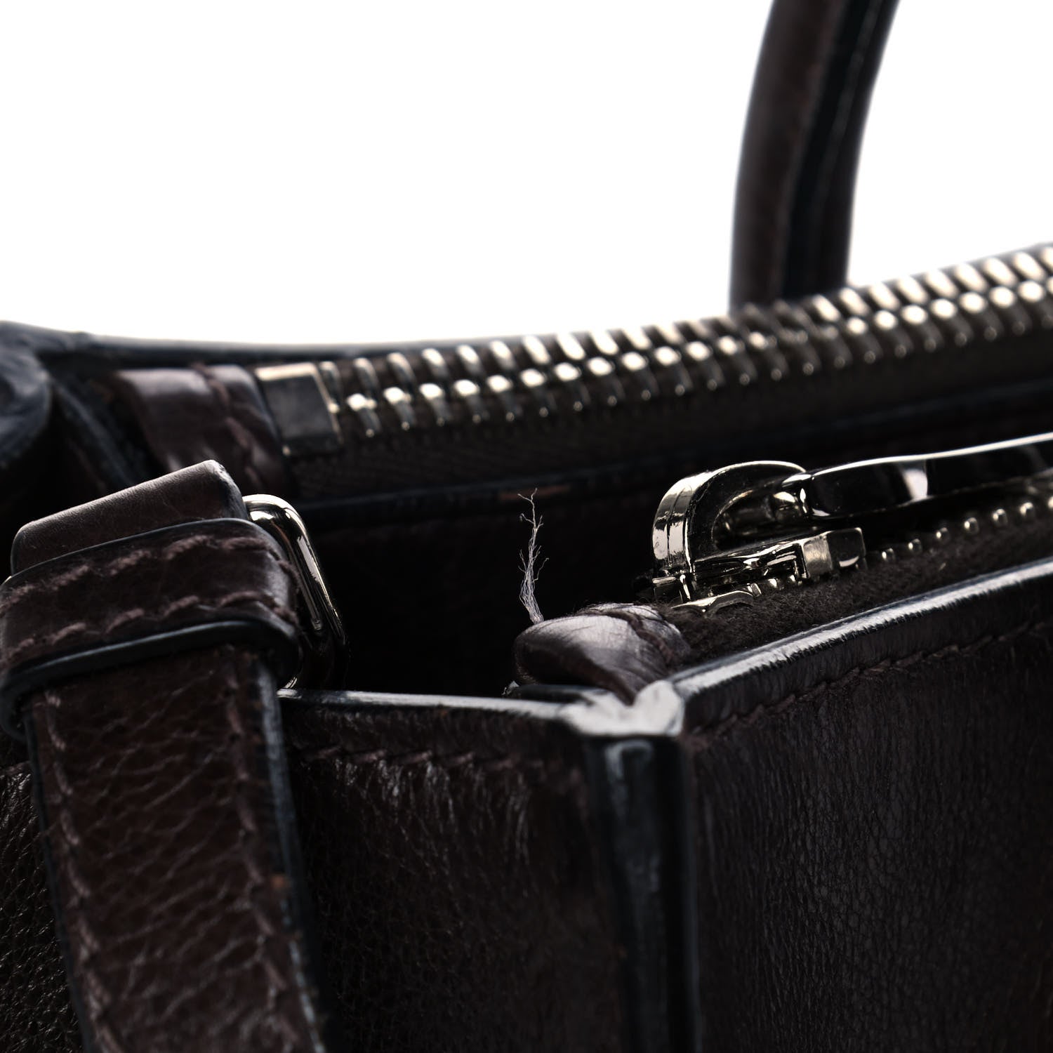 Prada Glace Calf Twin Pocket Tote Moro 17 of 17
