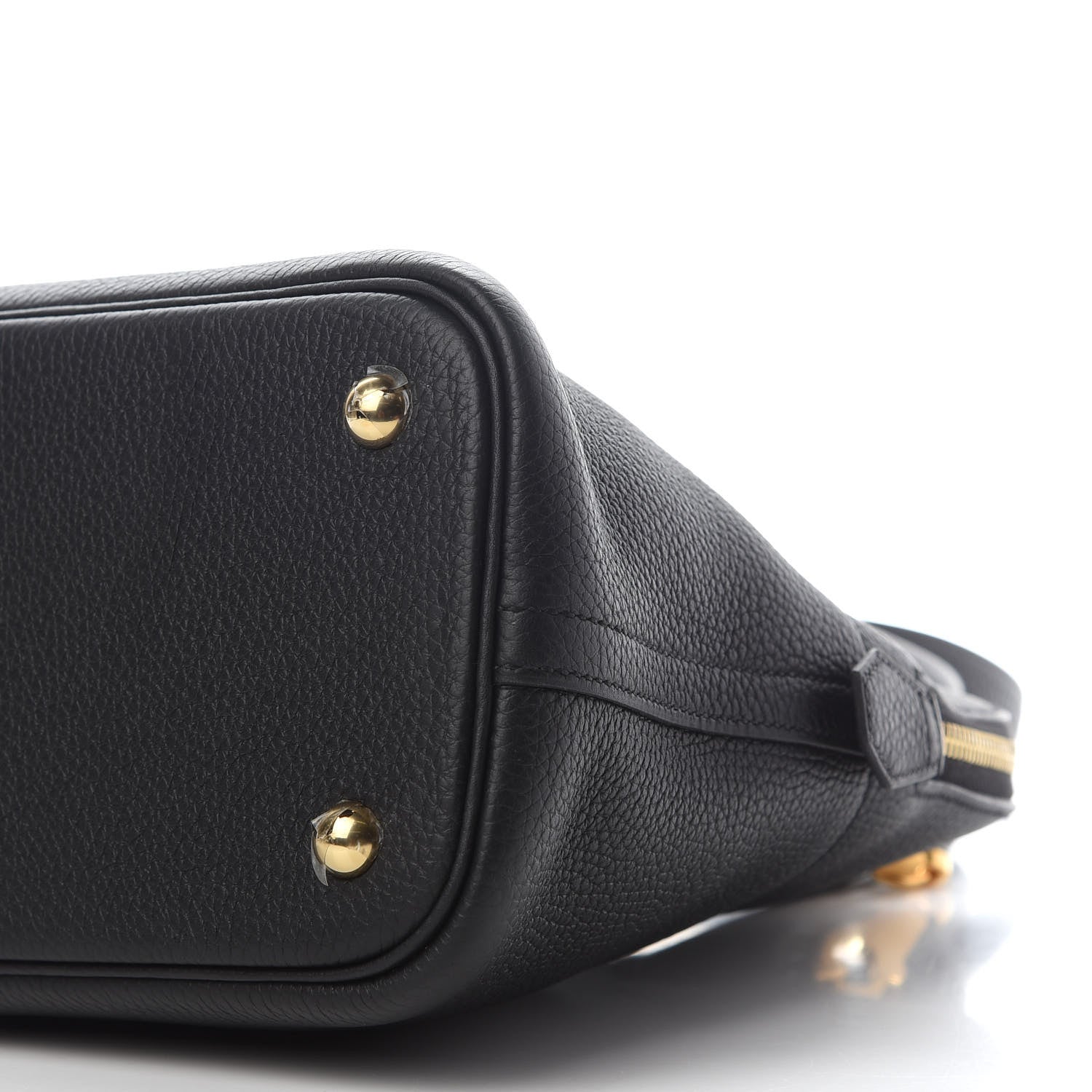 Hermes Taurillon Clemence Bolide 31 Black 7 of 8