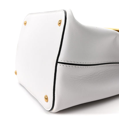 Valentino Garavani Nappa Mini Vlogo Bucket Bag White 9 of 9