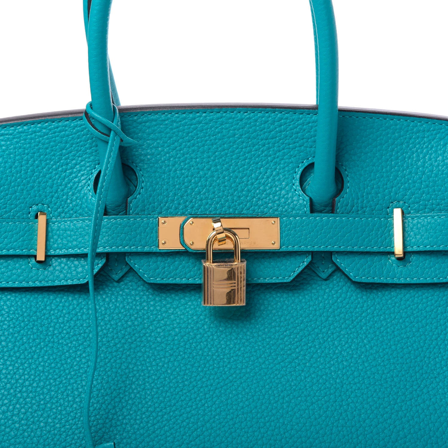 Hermes Togo Birkin 30 Turquoise 11 of 11